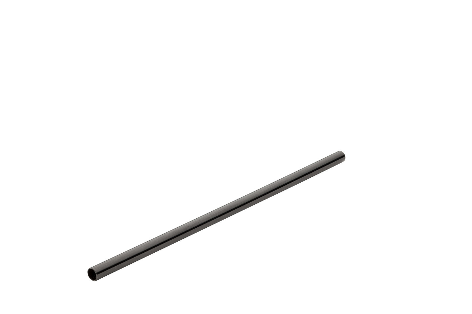 Stainless Steel Matt Black Cocktail Straw 5.5